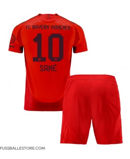 Günstige Bayern Munich Leroy Sane #10 Heimtrikotsatz Kinder 2024-25 Kurzarm (+ Kurze Hosen)